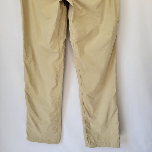 Patagonia Transit Traveller Pants Khaki Size 8 - Picture 6 of 13
